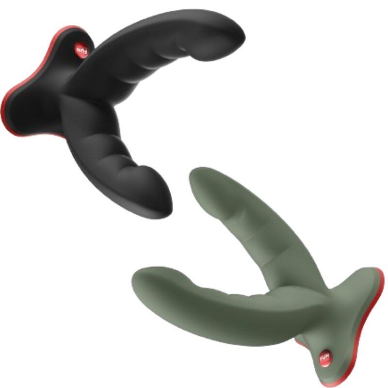 Fun Factory Ryde Consolador & Masajeador Doble Negro