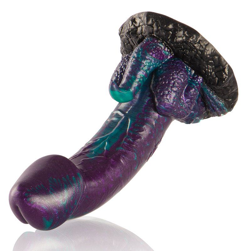 Dildo reptil fantasía 18 cm silicona – Basilisk Epic