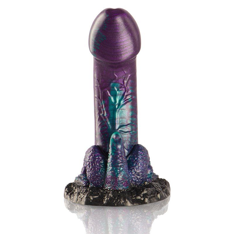 Dildo reptil fantasía 18 cm silicona – Basilisk Epic