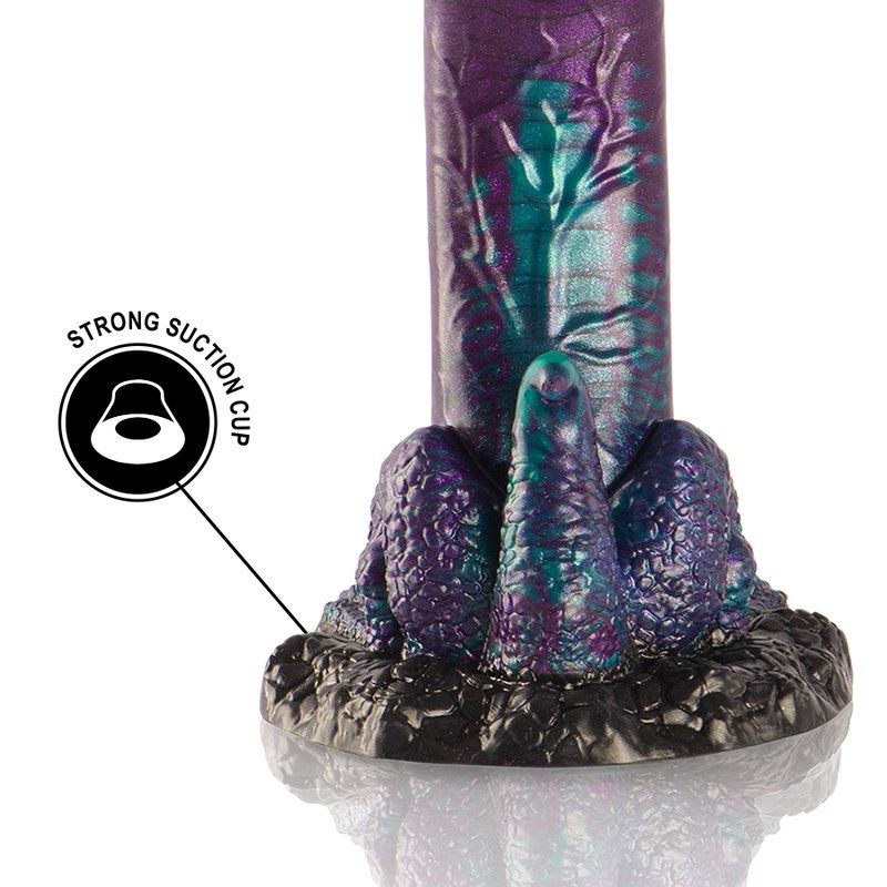 Dildo reptil fantasía 18 cm silicona – Basilisk Epic