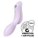 Satisfyer Curvy Trinity 2 Estimulador Y Vibrador Morado