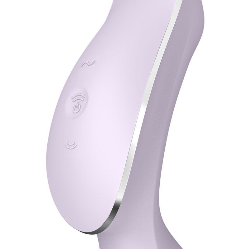 Satisfyer Curvy Trinity 2 Morado – Vibrador 16,8 cm 3-en-1