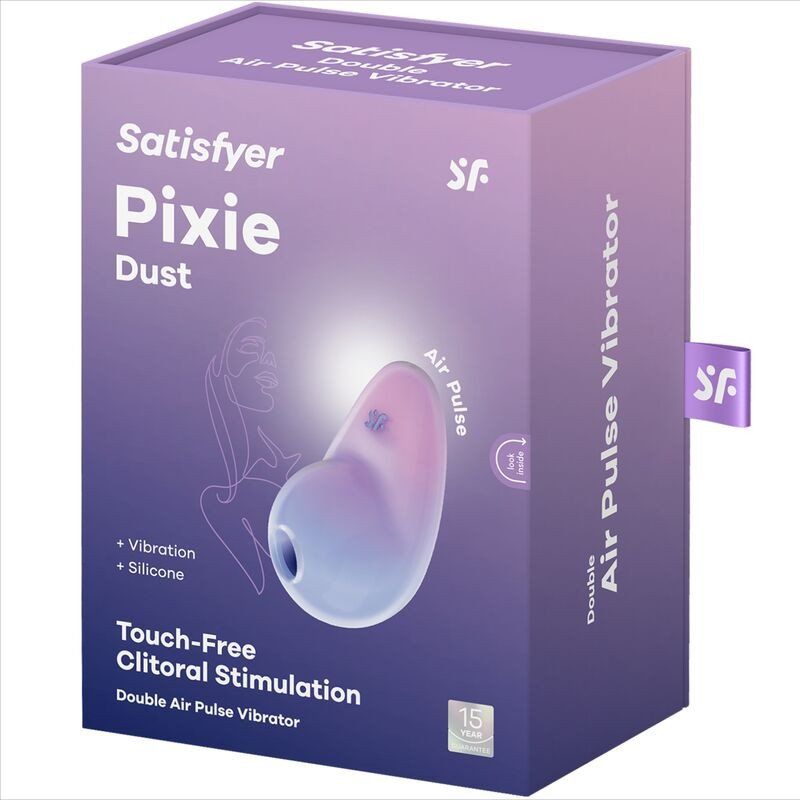 Satisfyer Pixie Dust – Succionador Clítoris Air Pulse 9 cm