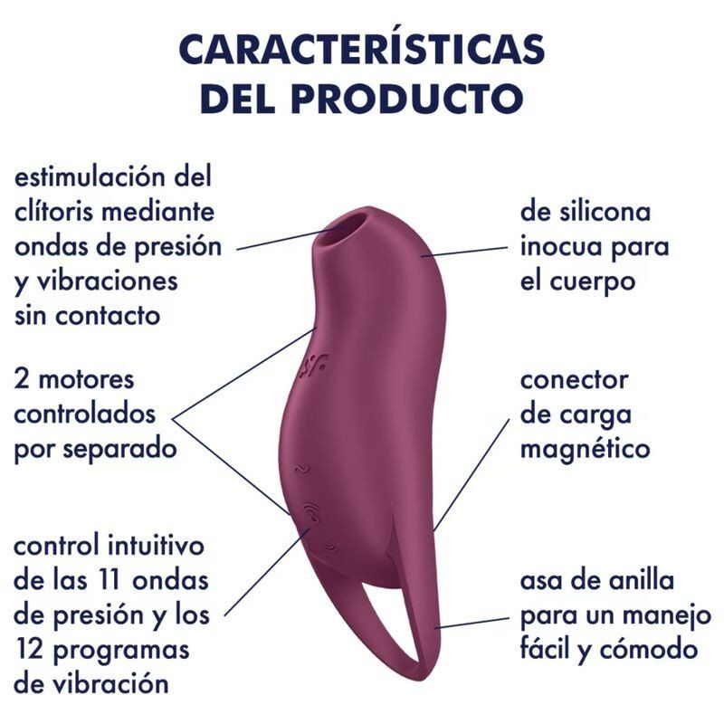 Satisfyer Pocket Pro 1 | Estimulador clítoris dual