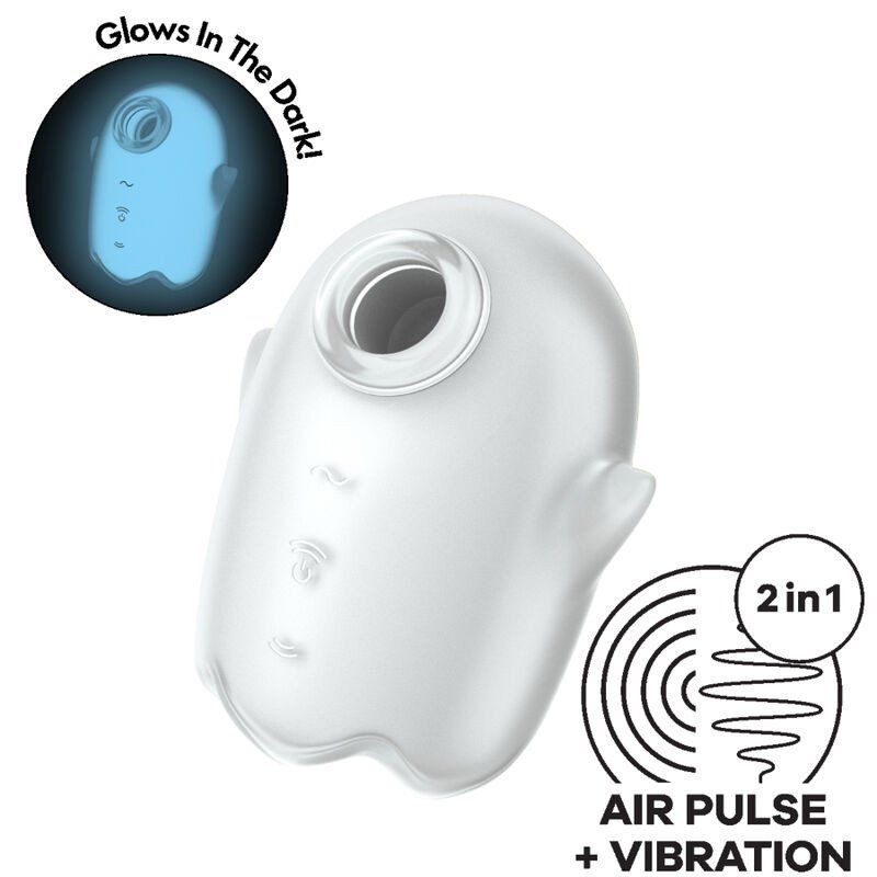Satisfyer Glowing Ghost – Succionador Air Pulse 8,4 cm