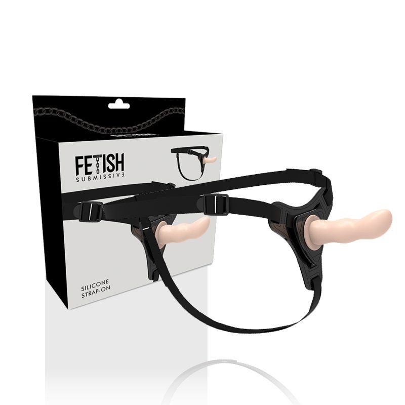 Fetish Submissive Harness Silicona Flesh G Spot 12.5 Cm