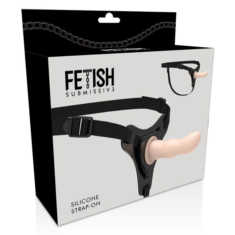 Fetish Submissive Harness Silicona Flesh G Spot 12.5 Cm