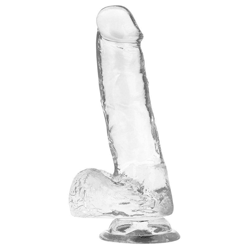 X Ray Arnés + Dildo Realista Transparente 18.5 Cm O 3.8 Cm