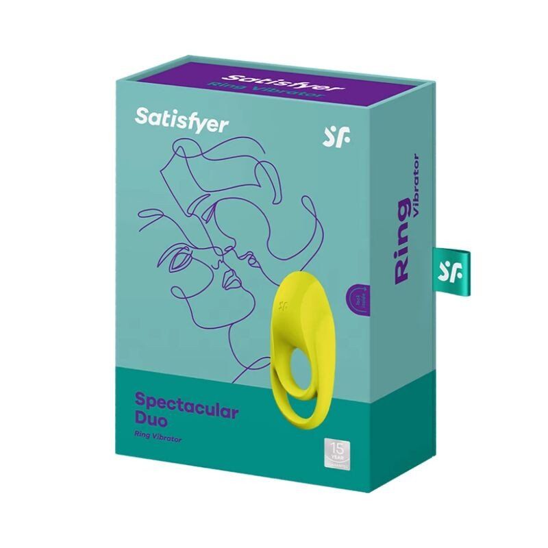 Satisfyer Spectacular Duo Anillo Vibrador Amarillo