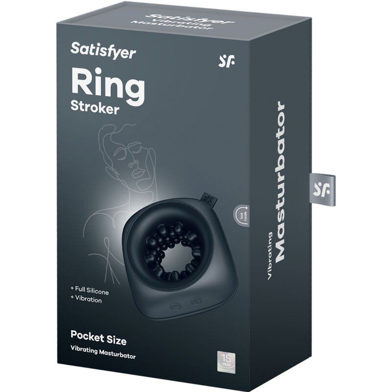Satisfyer Ring Stroker – Masturbador 3 motores 9,5 cm