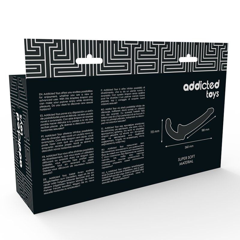 Addicted Toys Dildo Con Arnés Sin Sujeción Natural