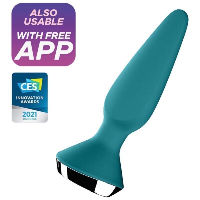 Satisfyer Plug Ilicious 1 Plug Vibrador Verde
