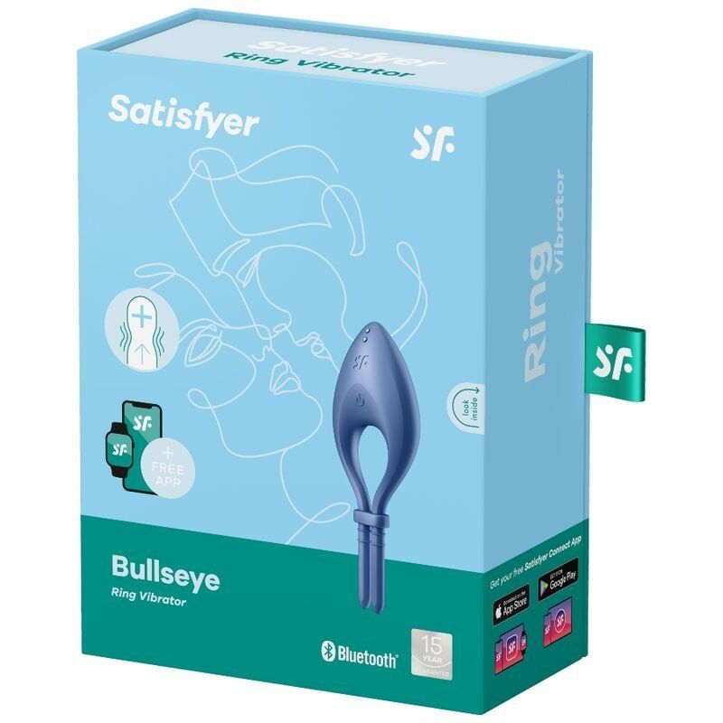 Satisfyer Anillo vibrador Bullseye con control App