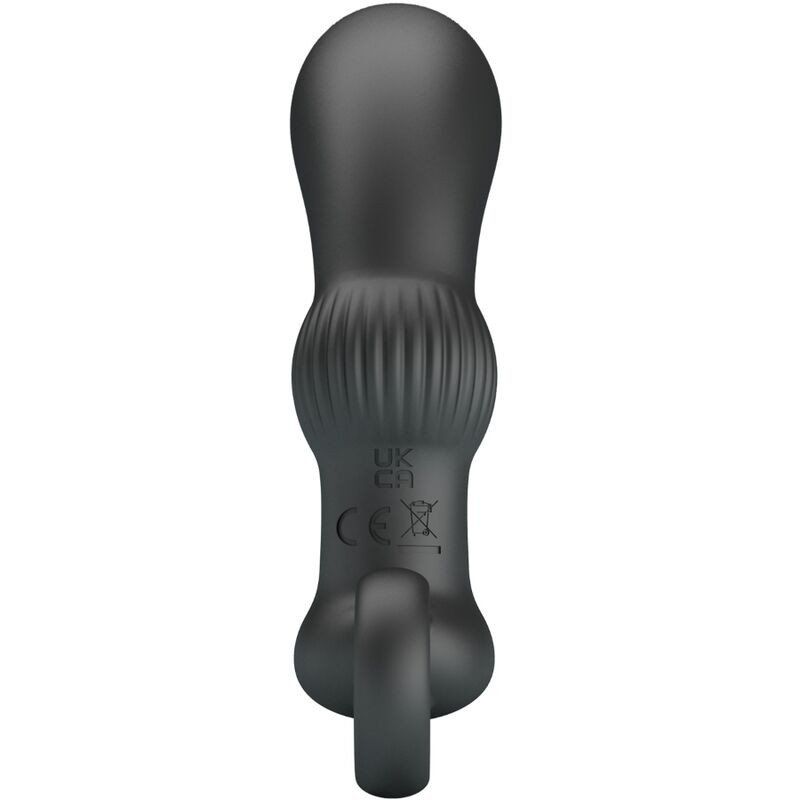 Pretty Love Cayla Masajeador prostático vibrador con anillo base