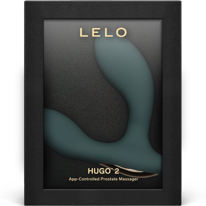 LELO Hugo 2 Masajeador de Próstata Verde | Silicona 7,2 cm