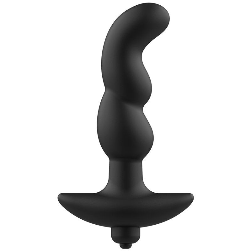Addicted Toys Masajeador Anal Con Vibración Negro Modelo 2