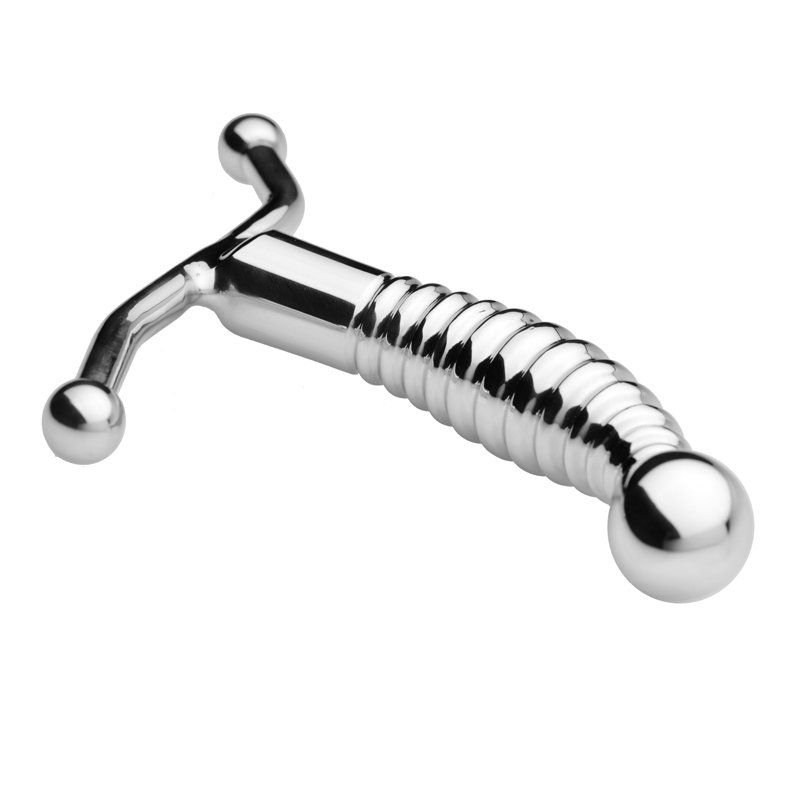 Metal Hard Masajeador Prostático Acero