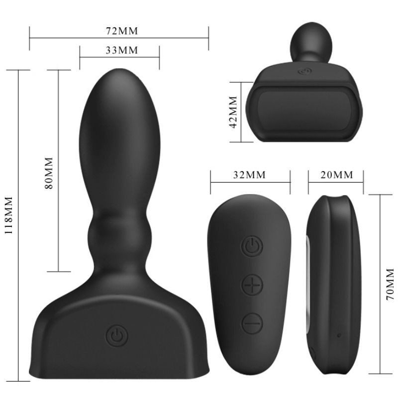 Pretty Love Marriel Prostático Vibrador E Inflable