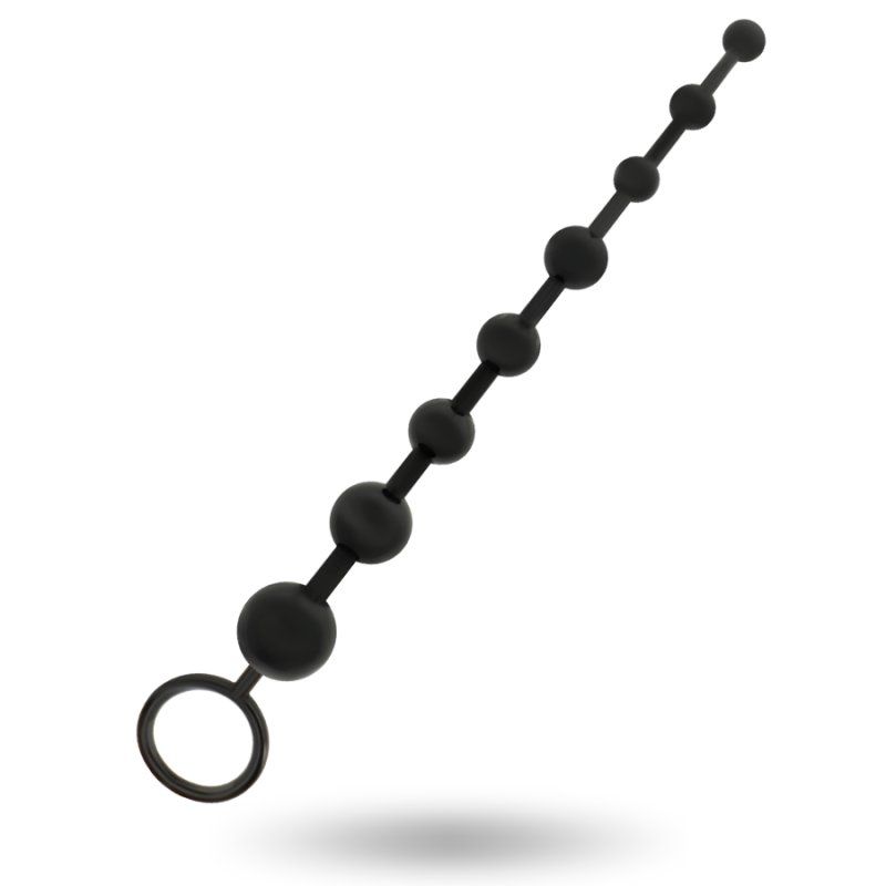 Addicted Toys Anal Beads 29 Cm Negro