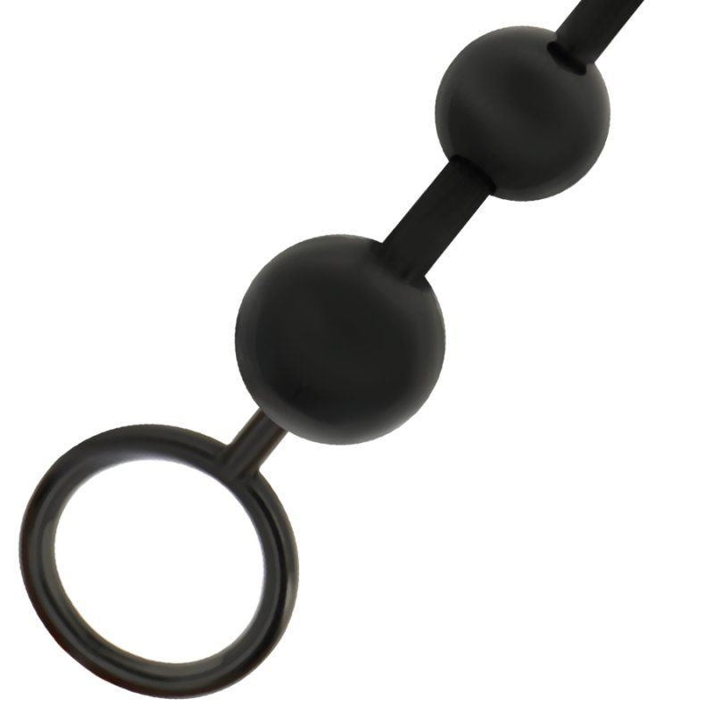 Addicted Toys Anal Beads 29 Cm Negro