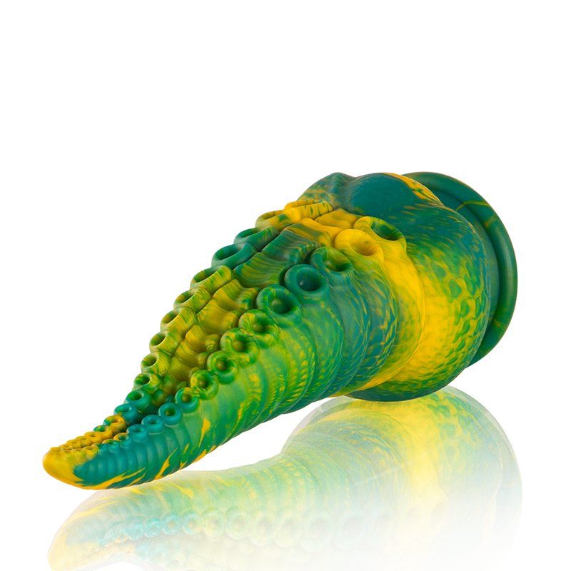 Cetus dildo tentáculo verde grande 20,5 cm Fantasía