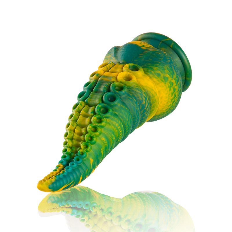 Cetus dildo tentáculo verde grande 20,5 cm Fantasía