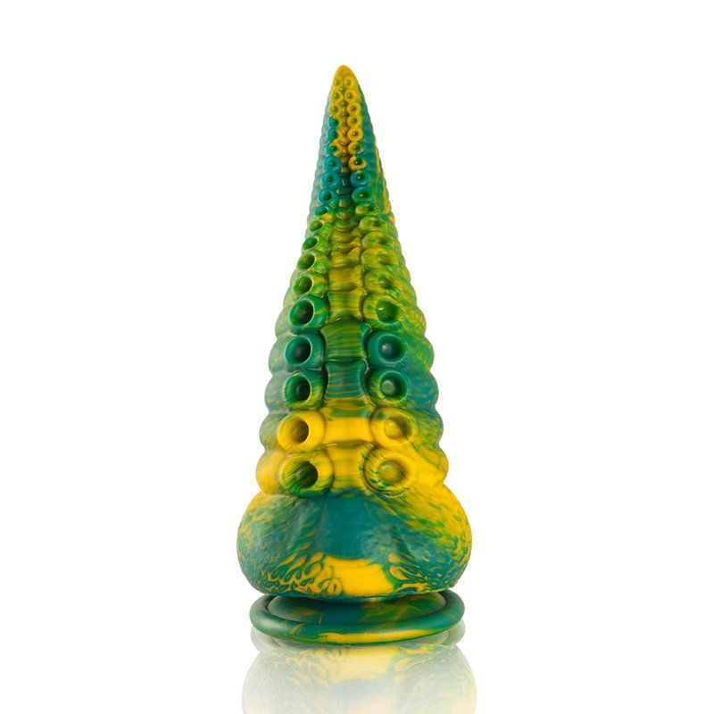 Cetus dildo tentáculo verde pequeño 17 cm
