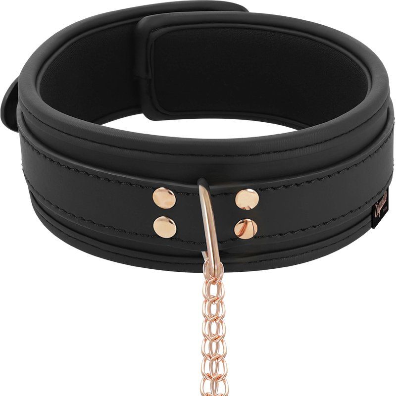 Coquette Chic Desire Fantasy Collar Con Pinzas Pezones Con Forro De Neopreno