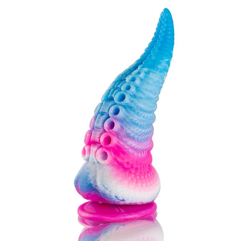 Phorcys dildo tentáculo azul grande 20,5 cm