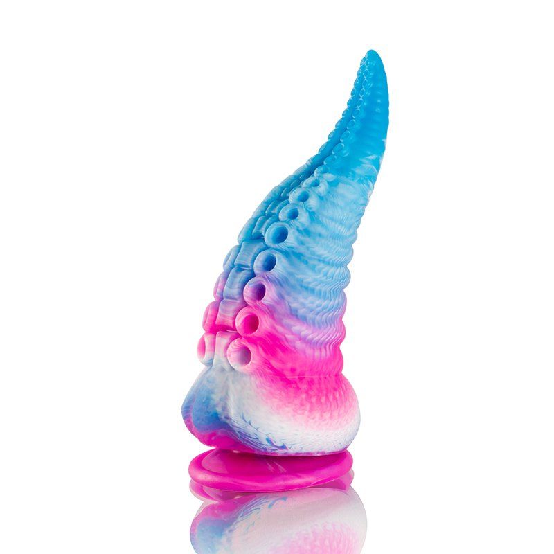Phorcys dildo tentáculo azul pequeño 17 cm