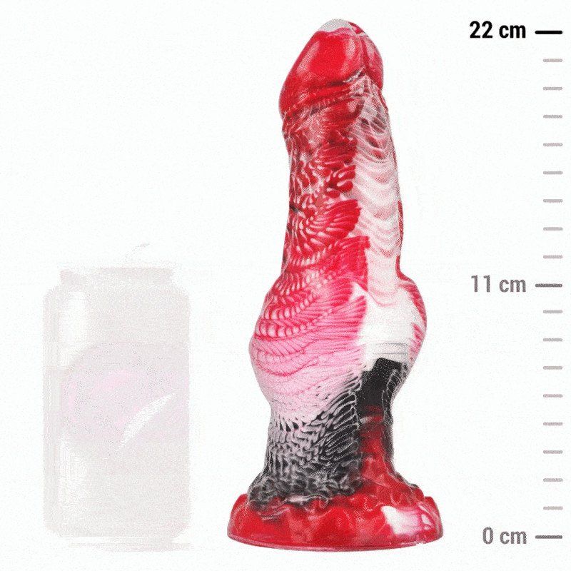 Epic Helios Dildo Con Testículos Calor Y Éxtasis