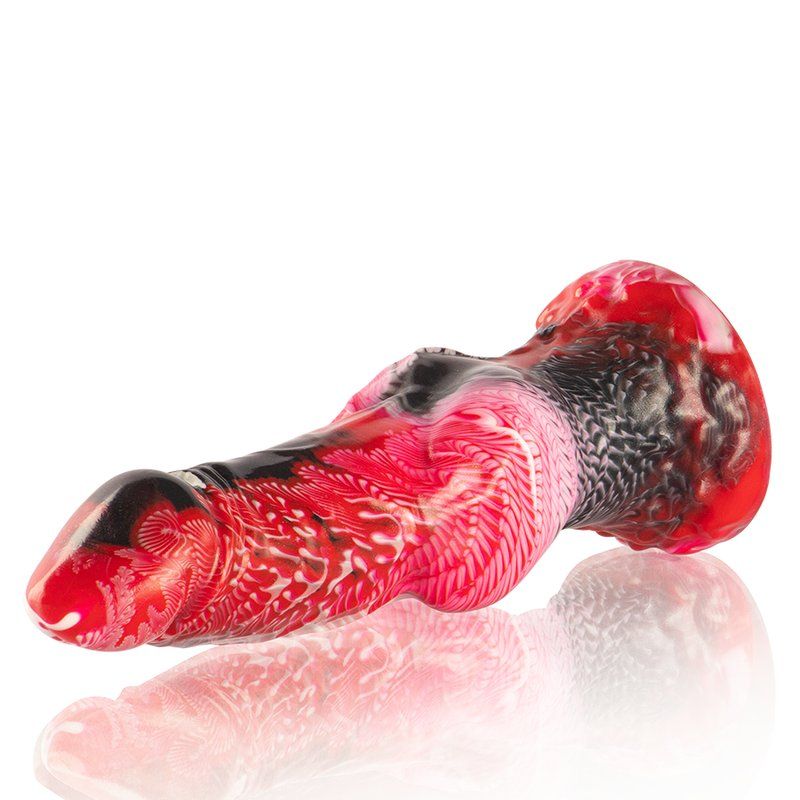 Epic Helios dildo de fantasía con testículos 22 cm silicona
