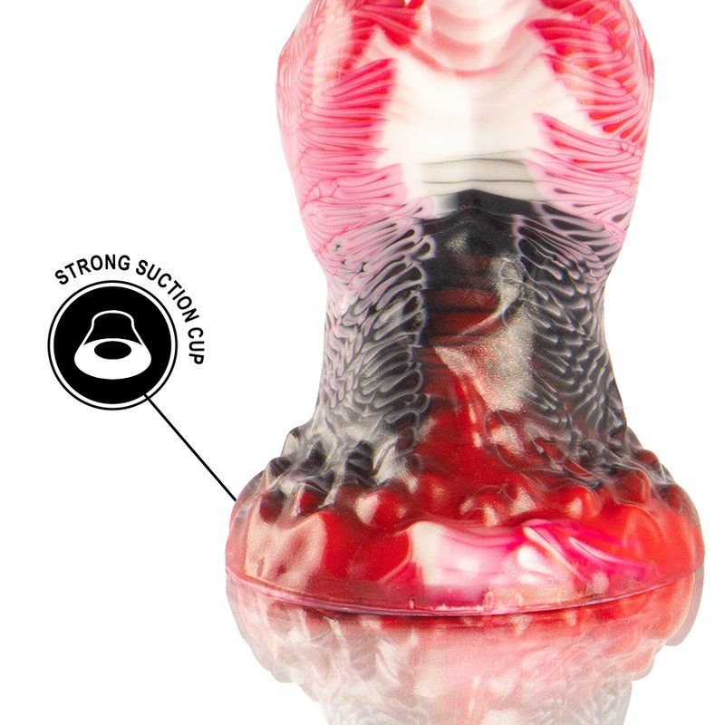 Epic Helios dildo de fantasía con testículos 22 cm silicona