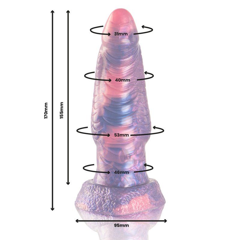 Medusa dildo mitológico fantasía 17 cm silicona – Epic