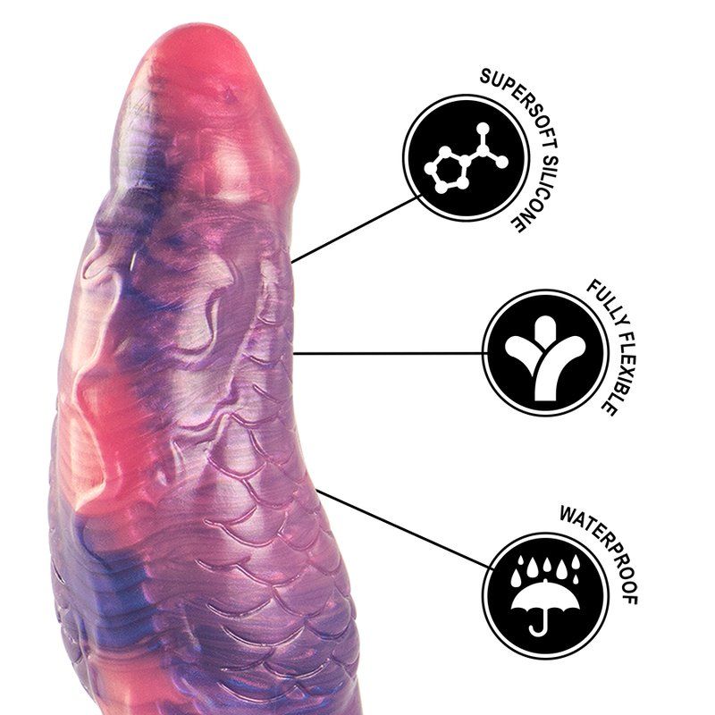Medusa dildo mitológico fantasía 17 cm silicona – Epic