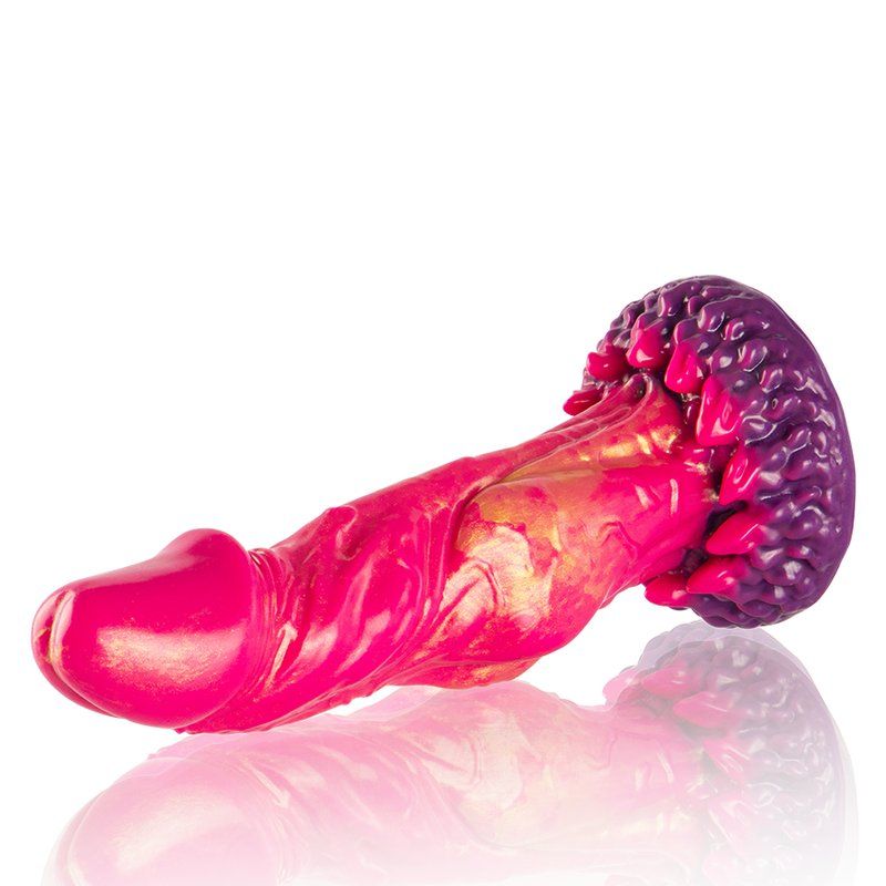 Dildo mitológico fantasía 21.5 cm silicona – Cerberus Epic