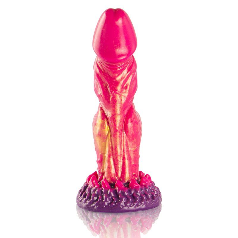 Dildo mitológico fantasía 21.5 cm silicona – Cerberus Epic