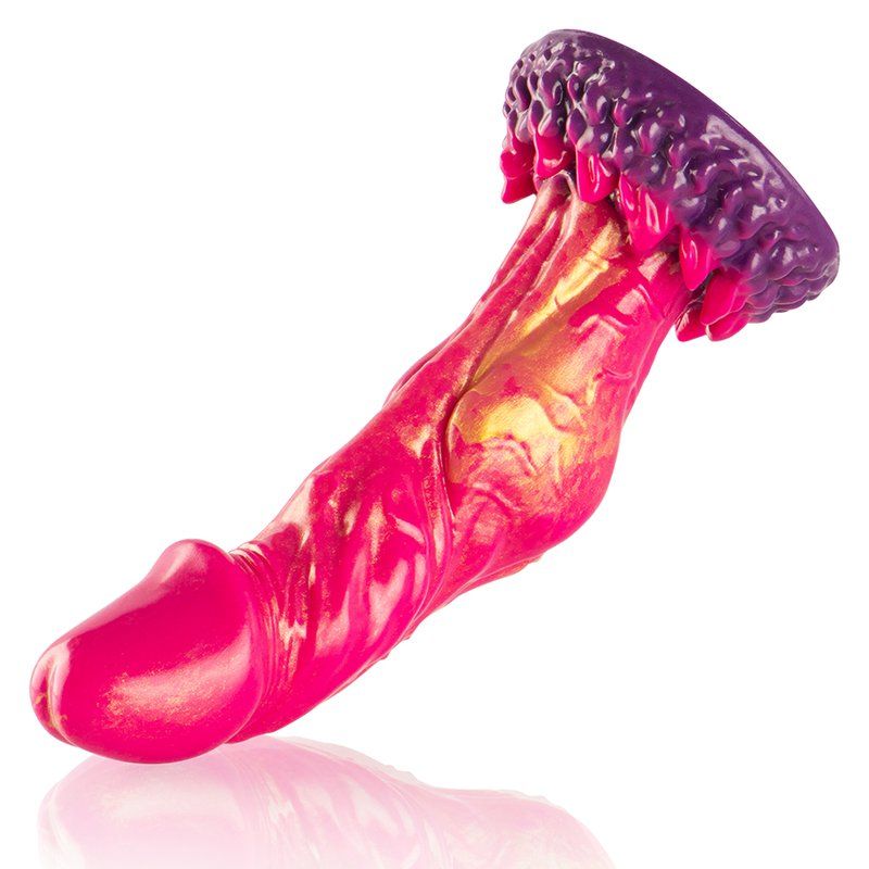Dildo mitológico fantasía 21.5 cm silicona – Cerberus Epic