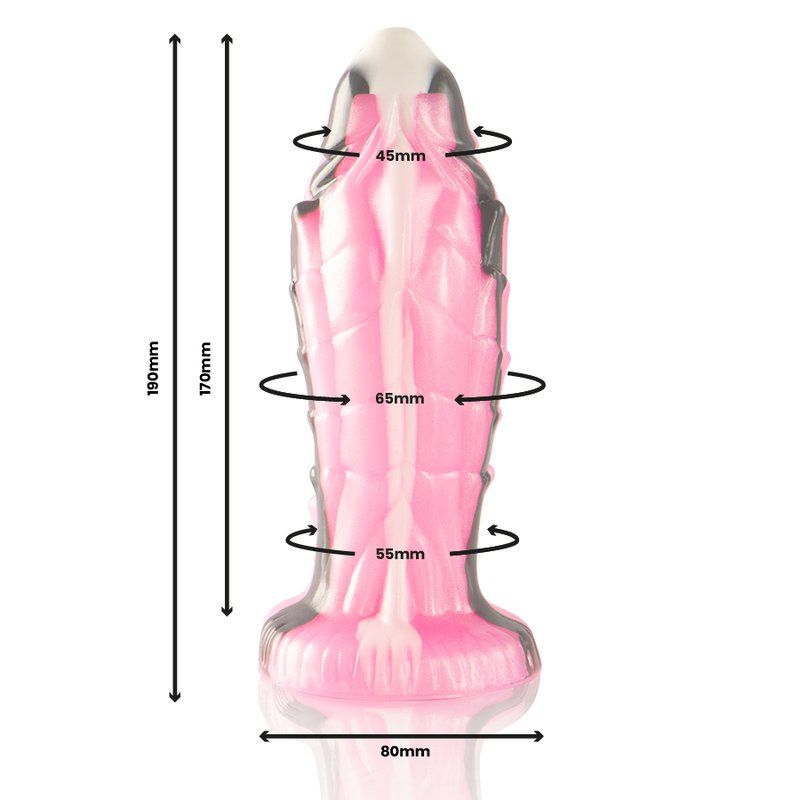 Dildo reptil fantasía 19 cm silicona – Triton Epic