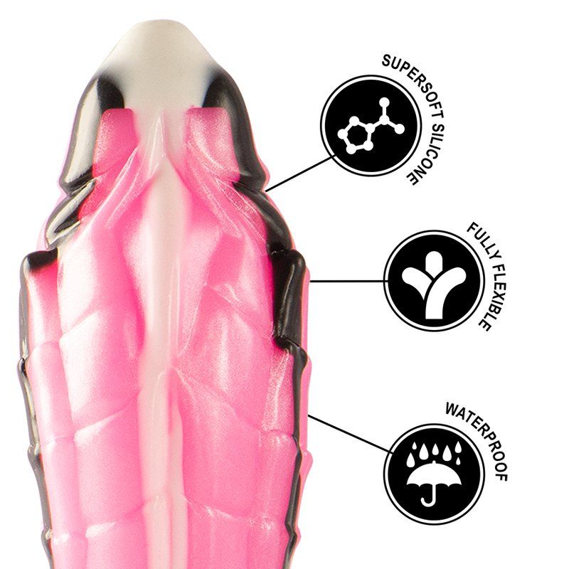 Dildo reptil fantasía 19 cm silicona – Triton Epic