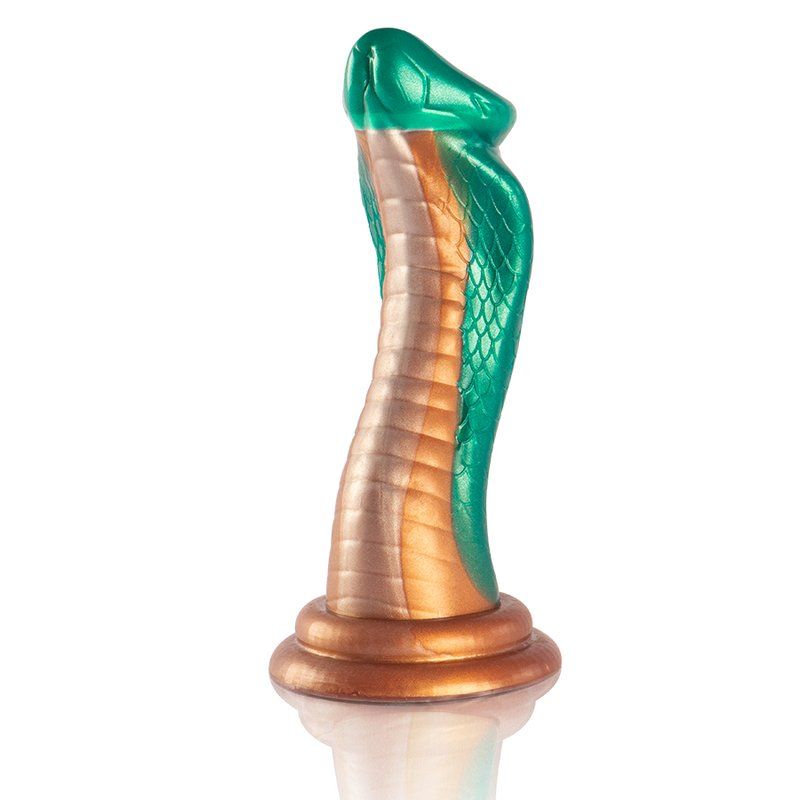 Dildo serpiente fantasía 20,5 cm silicona – Python Epic