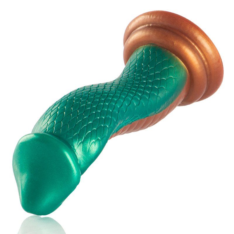 Dildo serpiente fantasía 20,5 cm silicona – Python Epic