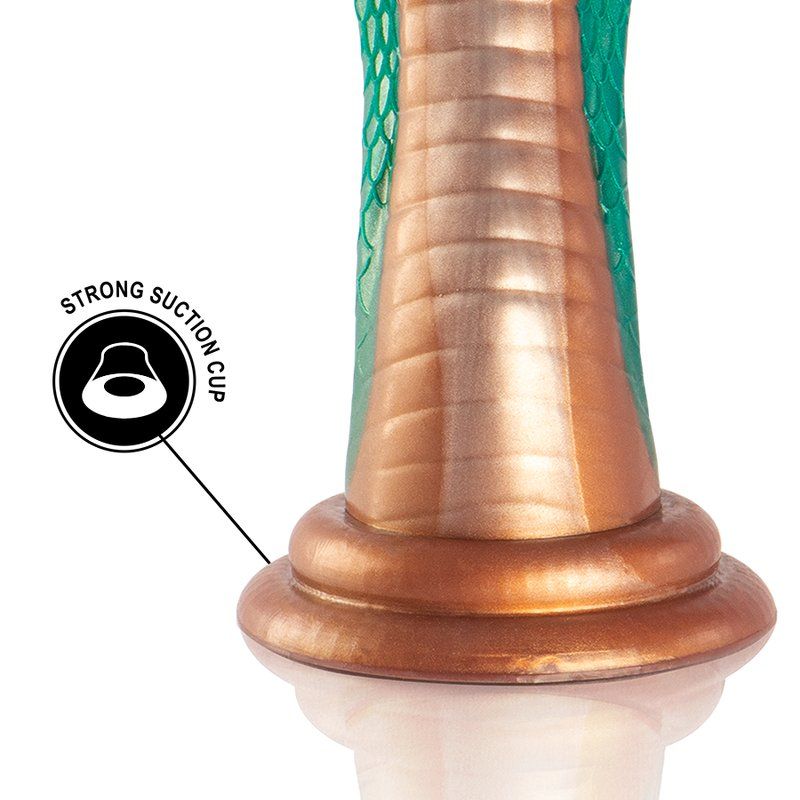 Dildo serpiente fantasía 20,5 cm silicona – Python Epic