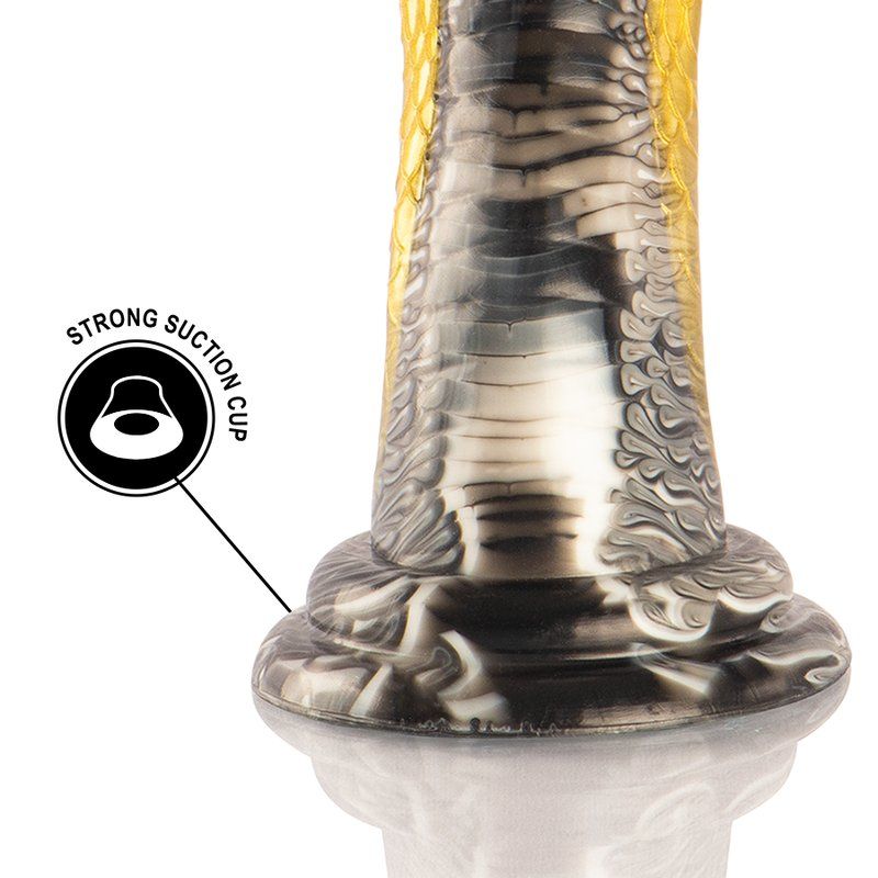 Dildo dragón fantasía 20,5 cm silicona – Drakon Epic