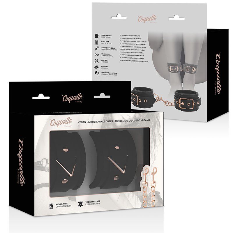 Coquette Chic Desire Fantasy Esposas Tobillo Con Forro De Neopreno