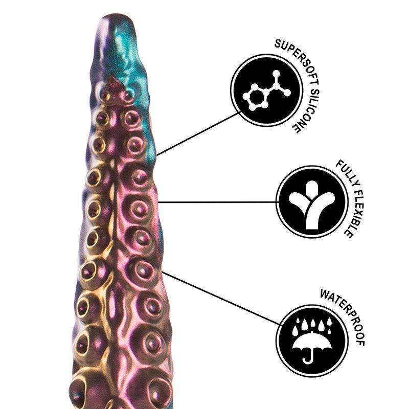 Dildo tentáculo grande 31 cm silicona – Charybdis Epic
