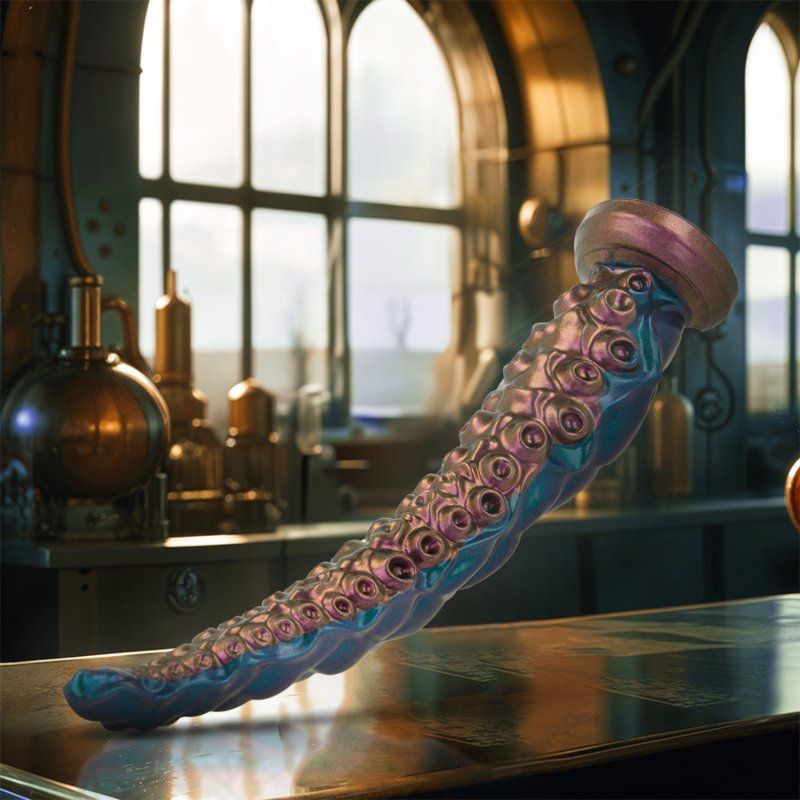 Dildo tentáculo pequeño 25 cm silicona – Charybdis Epic