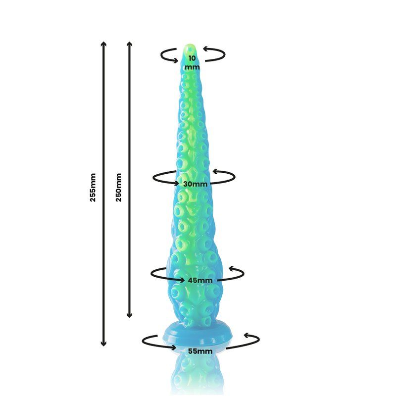 Dildo tentáculo pequeño de silicona – Scylla Epic