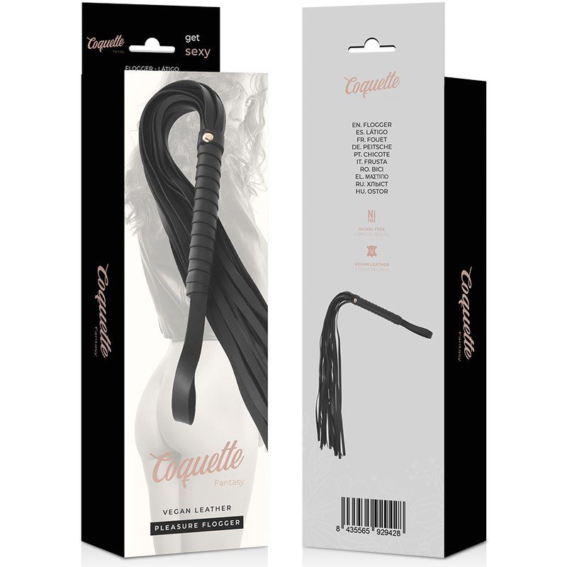 Coquette Chic Desire Fantasy Latigo Cuero Vegano