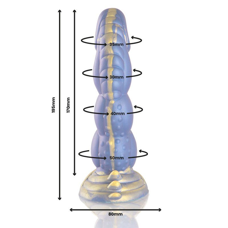 Dildo mitológico fantasía 22 cm silicona – Poseidón Epic